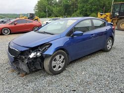 KIA salvage cars for sale: 2017 KIA Forte LX