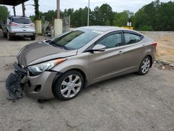 Salvage cars for sale at Gaston, SC auction: 2013 Hyundai Elantra GLS