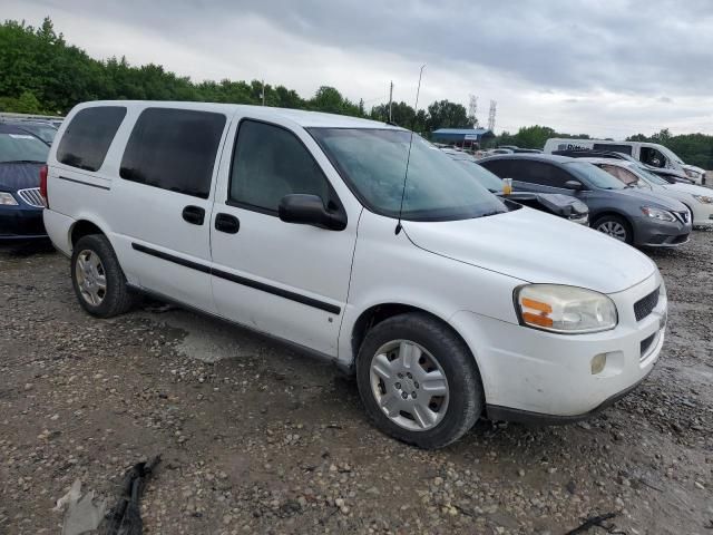 2008 Chevrolet Uplander Incomplete