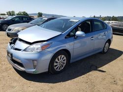 Toyota Prius salvage cars for sale: 2013 Toyota Prius PLUG-IN