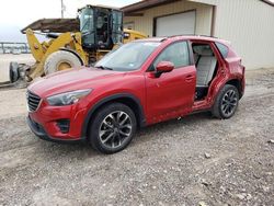 Salvage cars for sale from Copart Temple, TX: 2016 Mazda CX-5 GT
