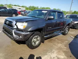 Salvage cars for sale from Copart Louisville, KY: 2013 Toyota Tacoma Double Cab Prerunner