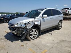 Salvage cars for sale at Grand Prairie, TX auction: 2011 Honda CR-V EXL
