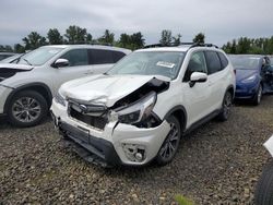 Salvage cars for sale at Portland, OR auction: 2021 Subaru Forester Limited