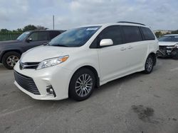 Salvage cars for sale at Orlando, FL auction: 2018 Toyota Sienna XLE