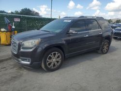 Salvage cars for sale from Copart Orlando, FL: 2014 GMC Acadia SLT-1