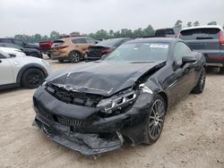 Salvage cars for sale from Copart Houston, TX: 2019 Mercedes-Benz SLC 300