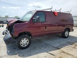 Salvage trucks for sale at Walton, KY auction: 2008 Ford Econoline E250 Van