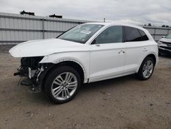Salvage cars for sale from Copart Fredericksburg, VA: 2018 Audi Q5 Premium Plus