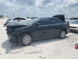 Salvage cars for sale at Arcadia, FL auction: 2012 Toyota Camry Base