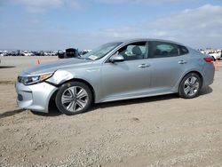 Salvage cars for sale at San Diego, CA auction: 2017 KIA Optima Hybrid