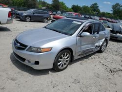 Salvage cars for sale at Madisonville, TN auction: 2006 Acura TSX