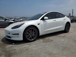 Tesla Vehiculos salvage en venta: 2022 Tesla Model 3