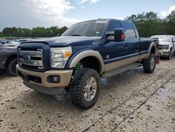 Salvage cars for sale at Houston, TX auction: 2013 Ford F350 Super Duty