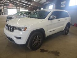 Salvage cars for sale at East Granby, CT auction: 2018 Jeep Grand Cherokee Limited