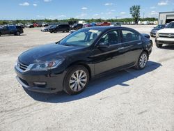 Salvage cars for sale from Copart Kansas City, KS: 2014 Honda Accord EXL
