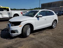Salvage cars for sale from Copart Fredericksburg, VA: 2018 Audi Q5 Premium Plus