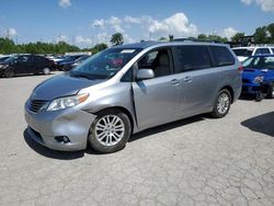 Salvage cars for sale at Cahokia Heights, IL auction: 2012 Toyota Sienna XLE