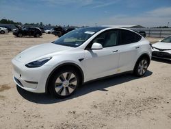 Salvage cars for sale at Houston, TX auction: 2022 Tesla Model Y