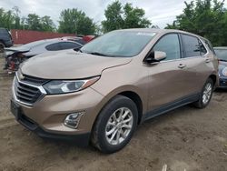 Salvage cars for sale at Baltimore, MD auction: 2018 Chevrolet Equinox LT