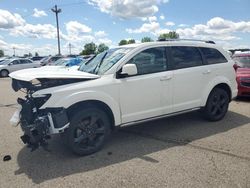 Salvage cars for sale from Copart Moraine, OH: 2020 Dodge Journey Crossroad