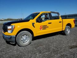 Salvage cars for sale at Ottawa, ON auction: 2021 Ford F150 Supercrew