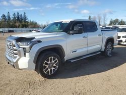 Salvage cars for sale at Bowmanville, ON auction: 2023 Toyota Tundra Crewmax Platinum