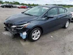 Salvage cars for sale at Cahokia Heights, IL auction: 2017 Chevrolet Cruze LT