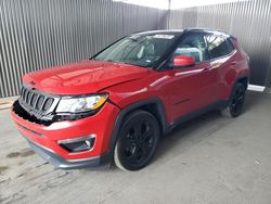 Salvage cars for sale at Orlando, FL auction: 2021 Jeep Compass Latitude