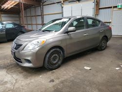 Salvage cars for sale from Copart Ontario Auction, ON: 2012 Nissan Versa S