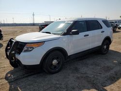 Salvage cars for sale at Greenwood, NE auction: 2015 Ford Explorer Police Interceptor