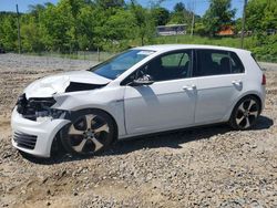 Salvage cars for sale at West Mifflin, PA auction: 2015 Volkswagen GTI