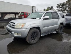 Salvage cars for sale at New Britain, CT auction: 2003 Toyota 4runner Limited