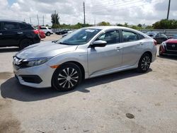 Salvage cars for sale at Miami, FL auction: 2016 Honda Civic LX