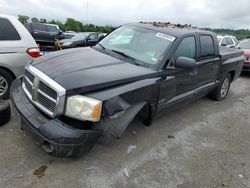 Dodge salvage cars for sale: 2005 Dodge Dakota Quad Laramie