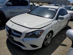 Salvage cars for sale from Copart Martinez, CA: 2015 Mercedes-Benz CLA 250