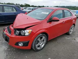 Salvage cars for sale at Cahokia Heights, IL auction: 2013 Chevrolet Sonic LTZ