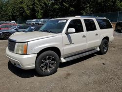 Salvage cars for sale from Copart Graham, WA: 2004 Cadillac Escalade ESV