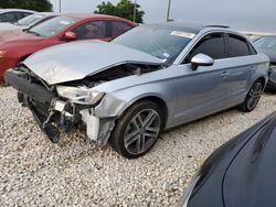 Salvage cars for sale at New Braunfels, TX auction: 2019 Audi A3 Premium
