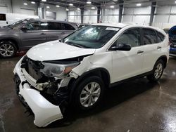 Salvage cars for sale from Copart Ham Lake, MN: 2013 Honda CR-V LX