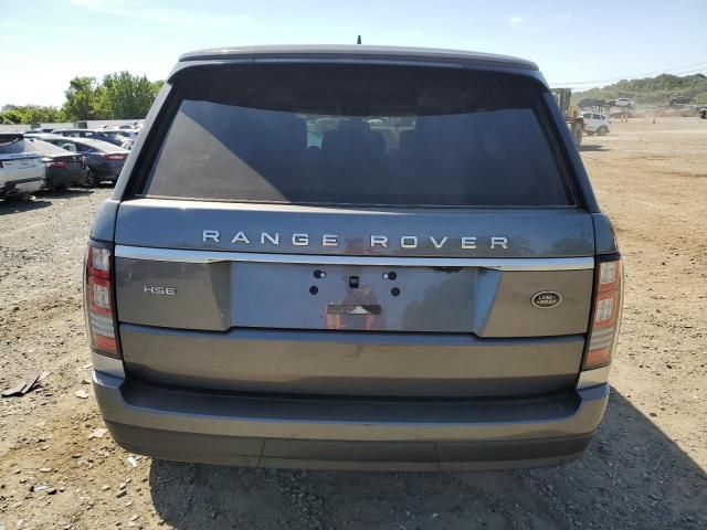 2016 Land Rover Range Rover HSE