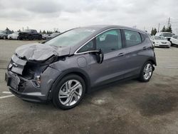 Salvage cars for sale from Copart Rancho Cucamonga, CA: 2022 Chevrolet Bolt EV 1LT