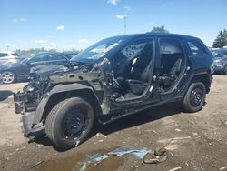 Salvage cars for sale at Woodhaven, MI auction: 2021 Jeep Grand Cherokee Limited