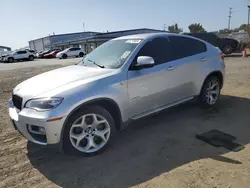 Salvage cars for sale at San Diego, CA auction: 2013 BMW X6 XDRIVE50I