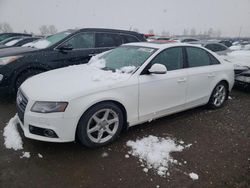 Salvage cars for sale from Copart Rocky View County, AB: 2009 Audi A4 2.0T Quattro