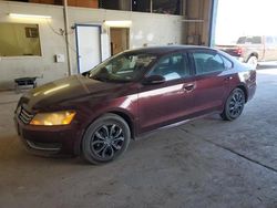 Salvage cars for sale at Anthony, TX auction: 2012 Volkswagen Passat S