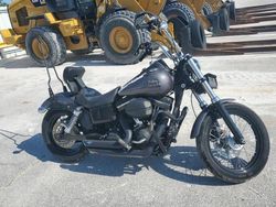 Salvage cars for sale from Copart Fort Pierce, FL: 2014 Harley-Davidson Fxdb Dyna Street BOB