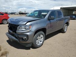 Salvage cars for sale at Brighton, CO auction: 2021 Chevrolet Colorado LT