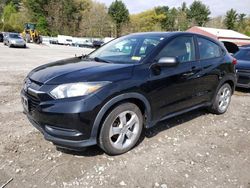 Salvage cars for sale from Copart Mendon, MA: 2016 Honda HR-V LX