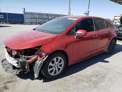Salvage cars for sale at Anthony, TX auction: 2020 Toyota Corolla LE